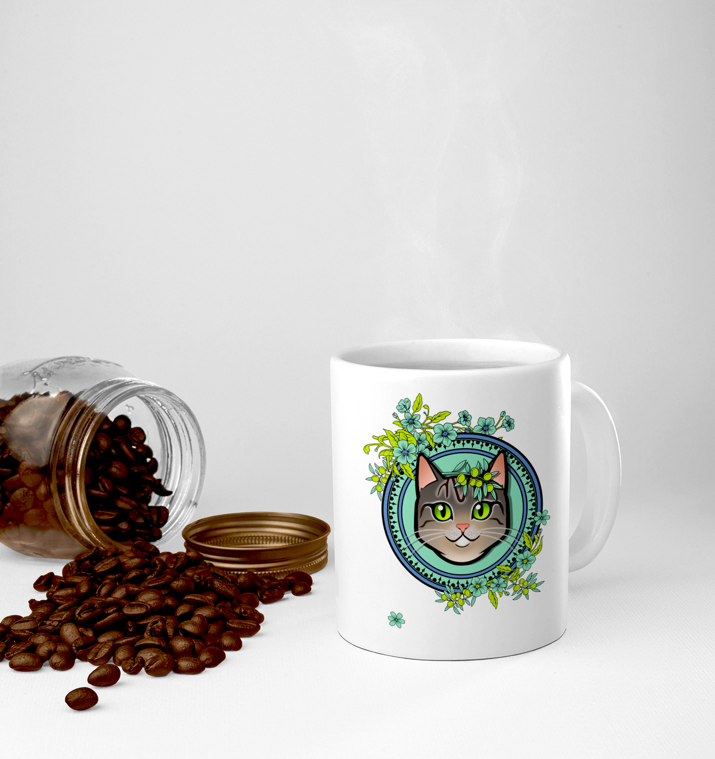 Mug "Squaff" - Col. Viridescent