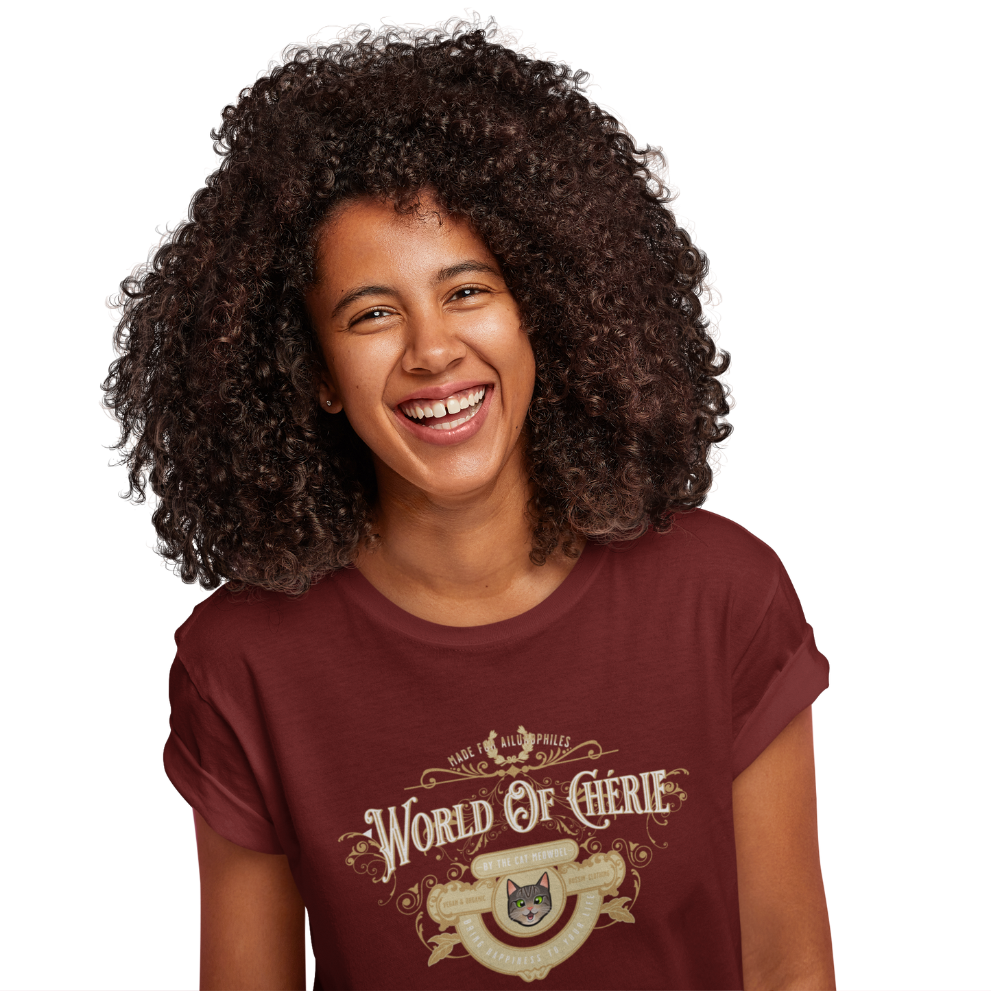 T-shirt Short-Sleeve Unisex - "Ailurophile"