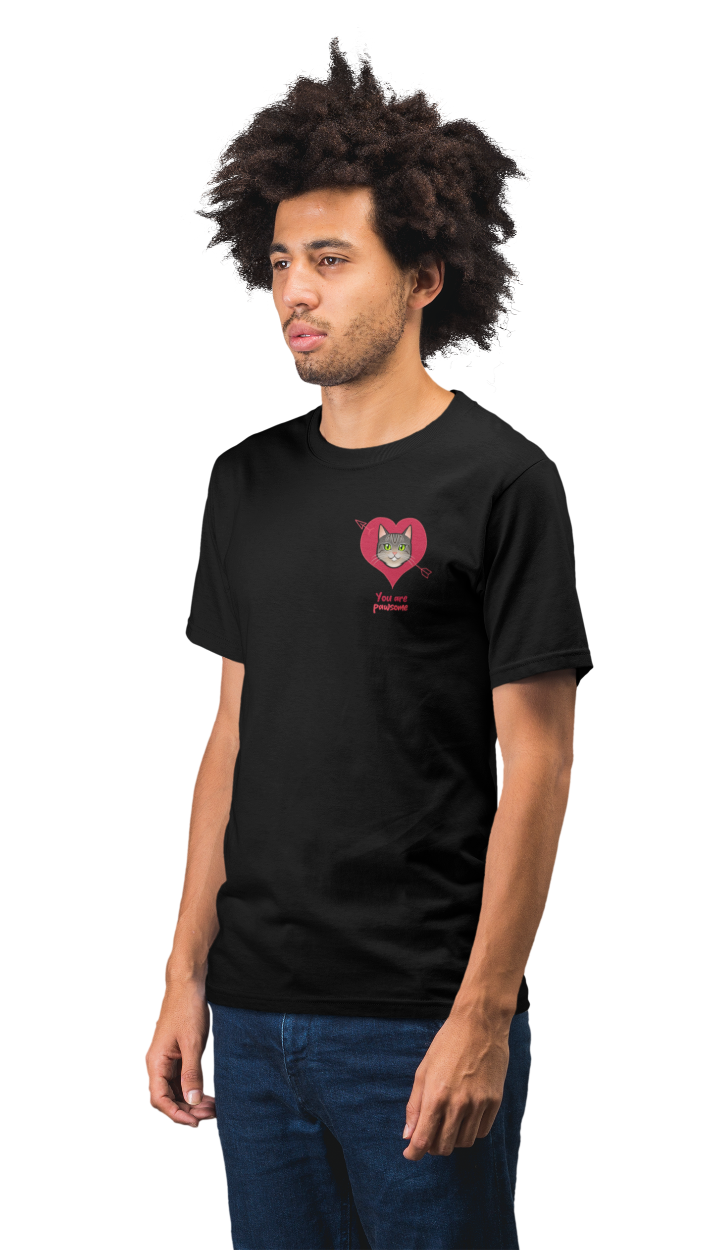 T-Shirt Short-Sleeve Unisex - "Pawsome"