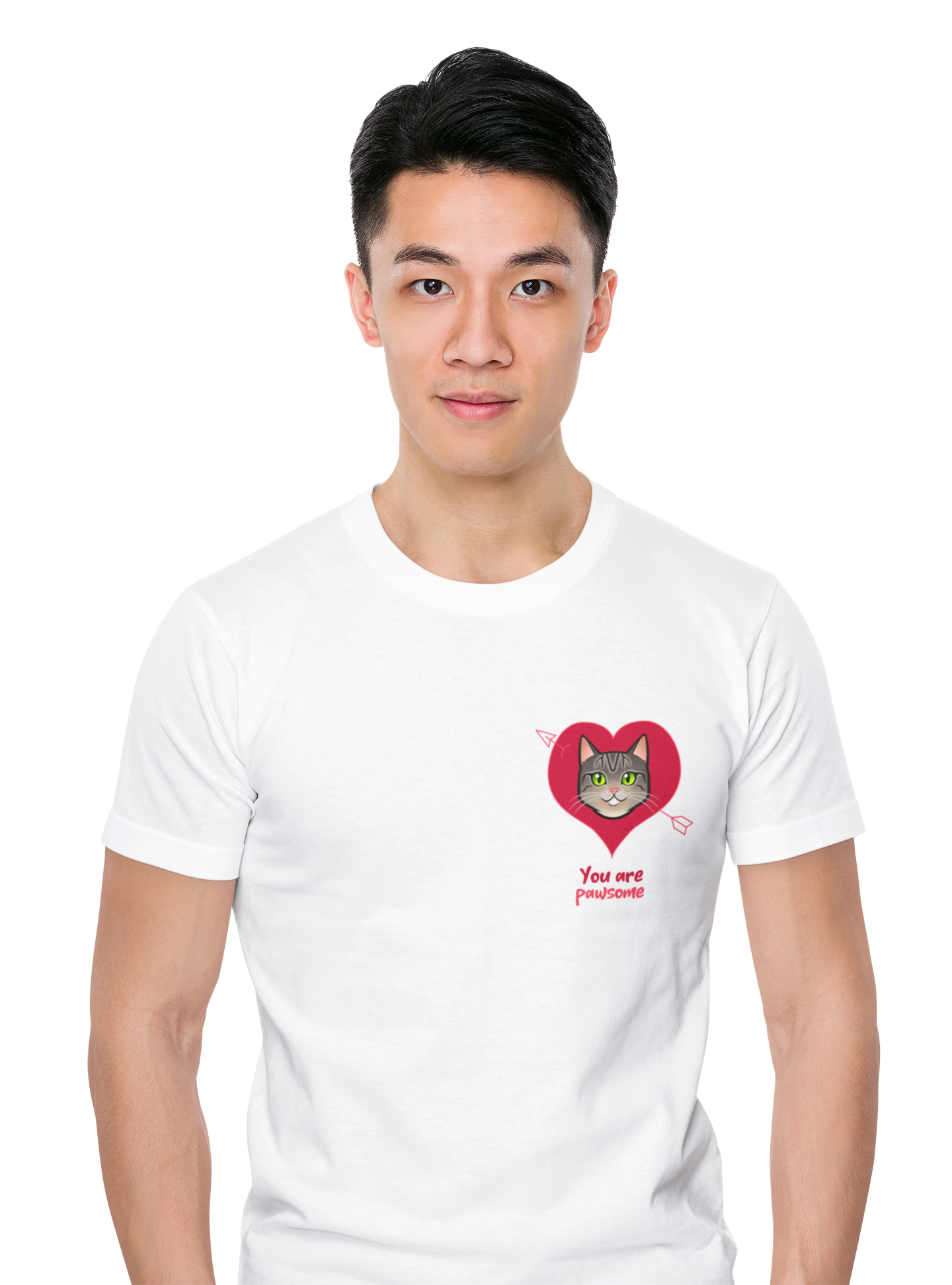 T-Shirt Short-Sleeve Unisex - "Pawsome"