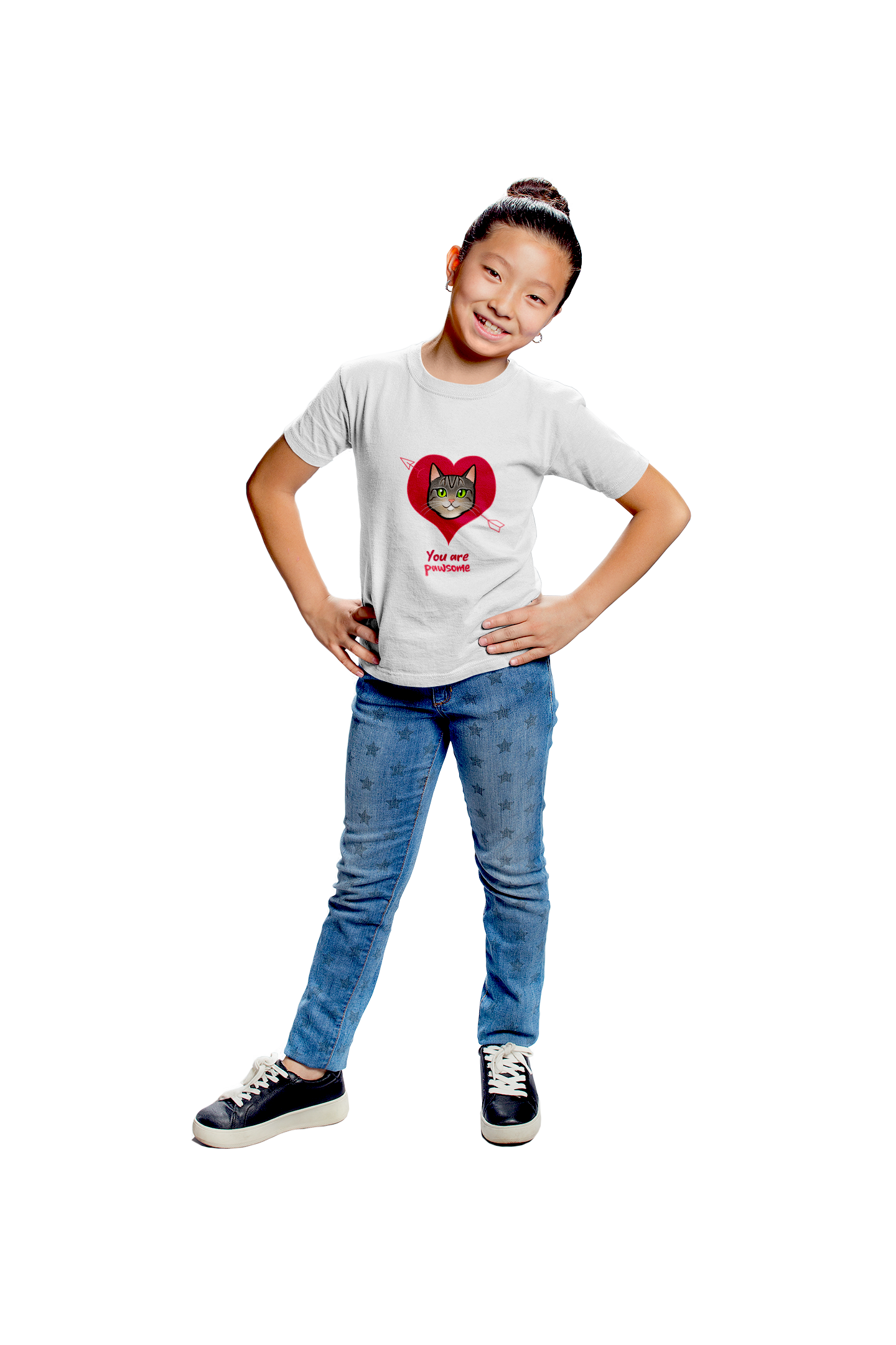 Child T-shirt Short-Sleeve - "You Are Pawsome"