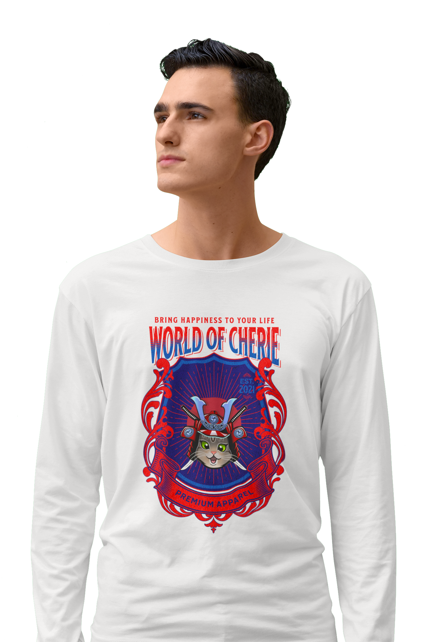 Long sleeve T-shirt Unisex - "Samurai"