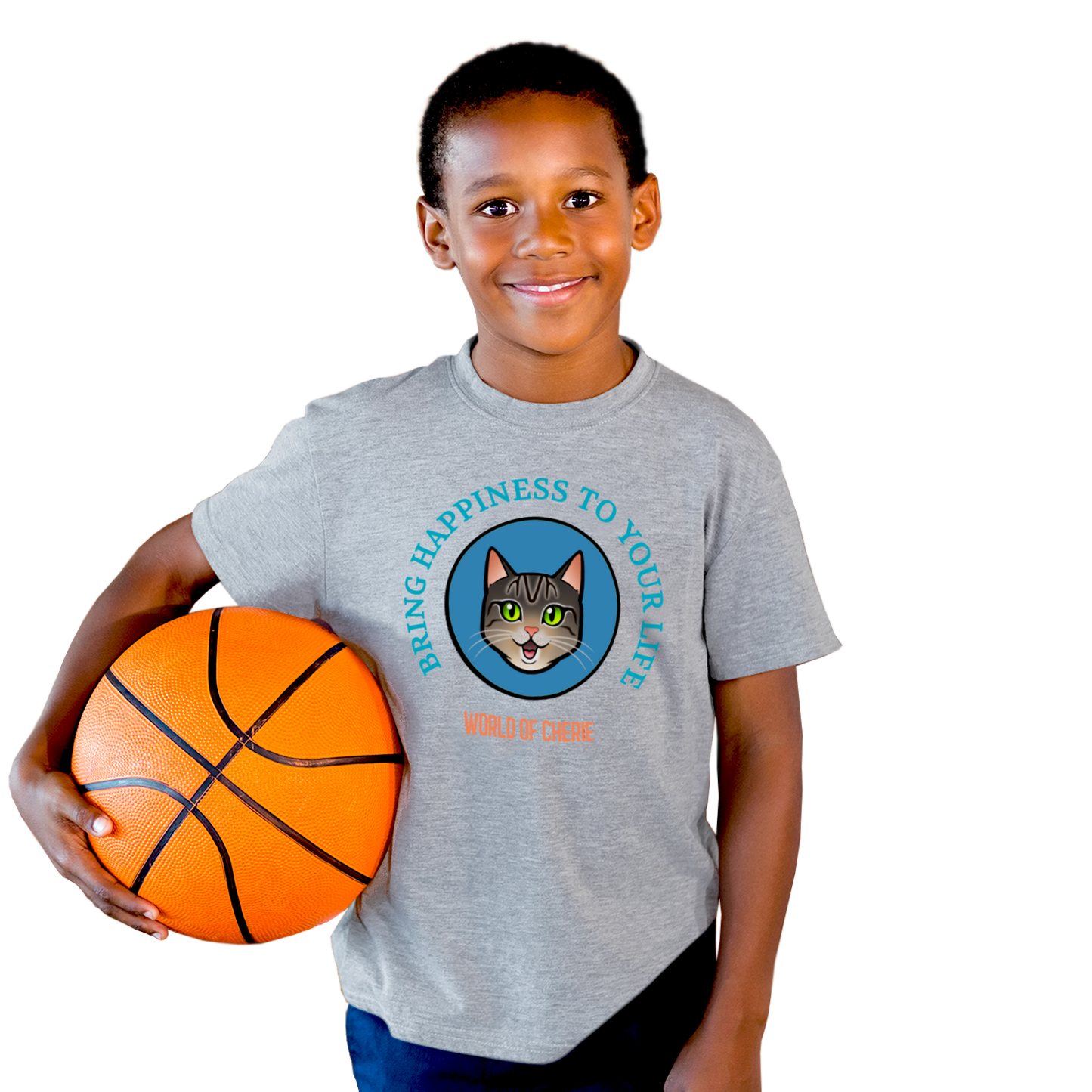 Child T-shirt Short-Sleeve - "Bring Happiness"