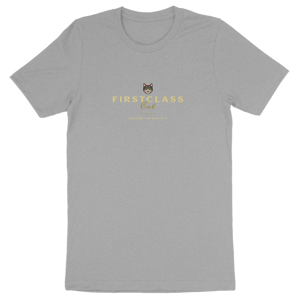 T-shirt Short-Sleeve Unisex - "Firstclass Cat"
