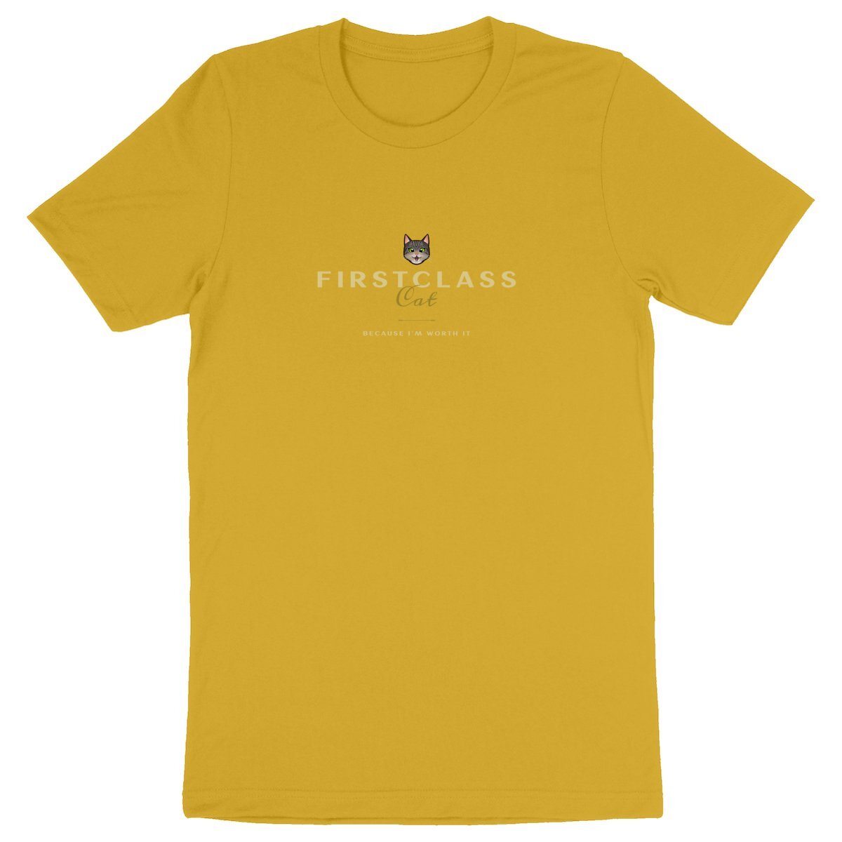 T-shirt Short-Sleeve Unisex - "Firstclass Cat"