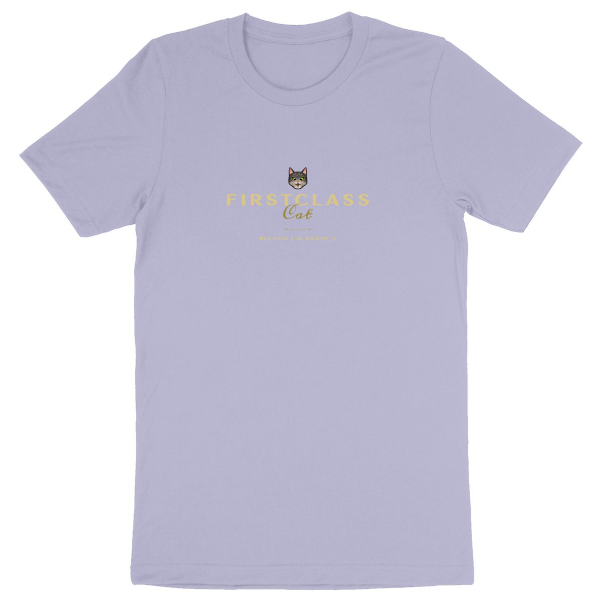 T-shirt Short-Sleeve Unisex - "Firstclass Cat"