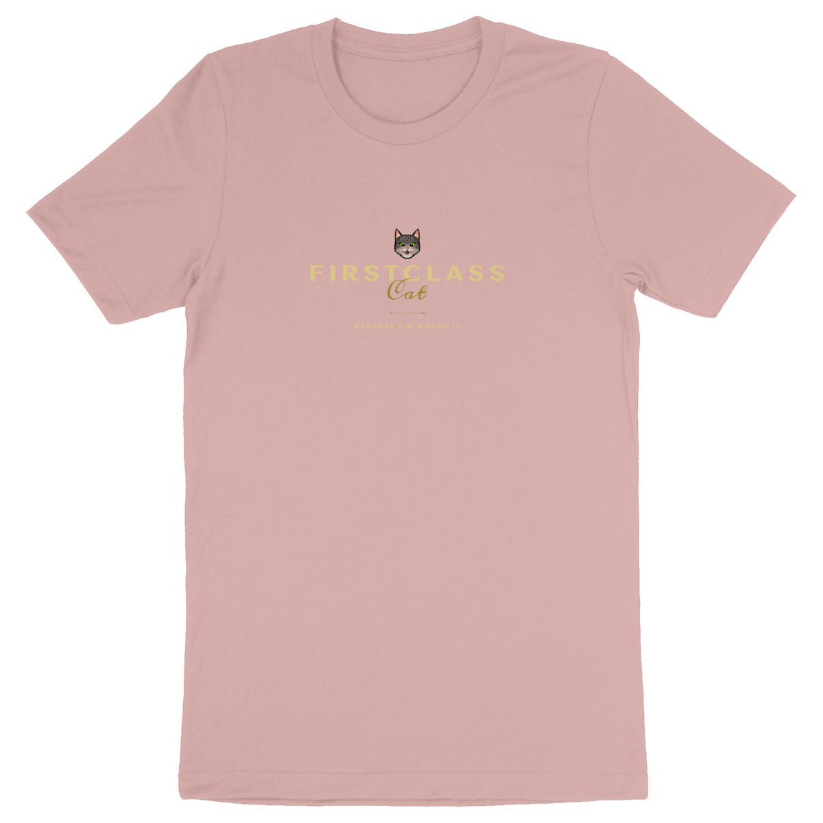 T-shirt Short-Sleeve Unisex - "Firstclass Cat"