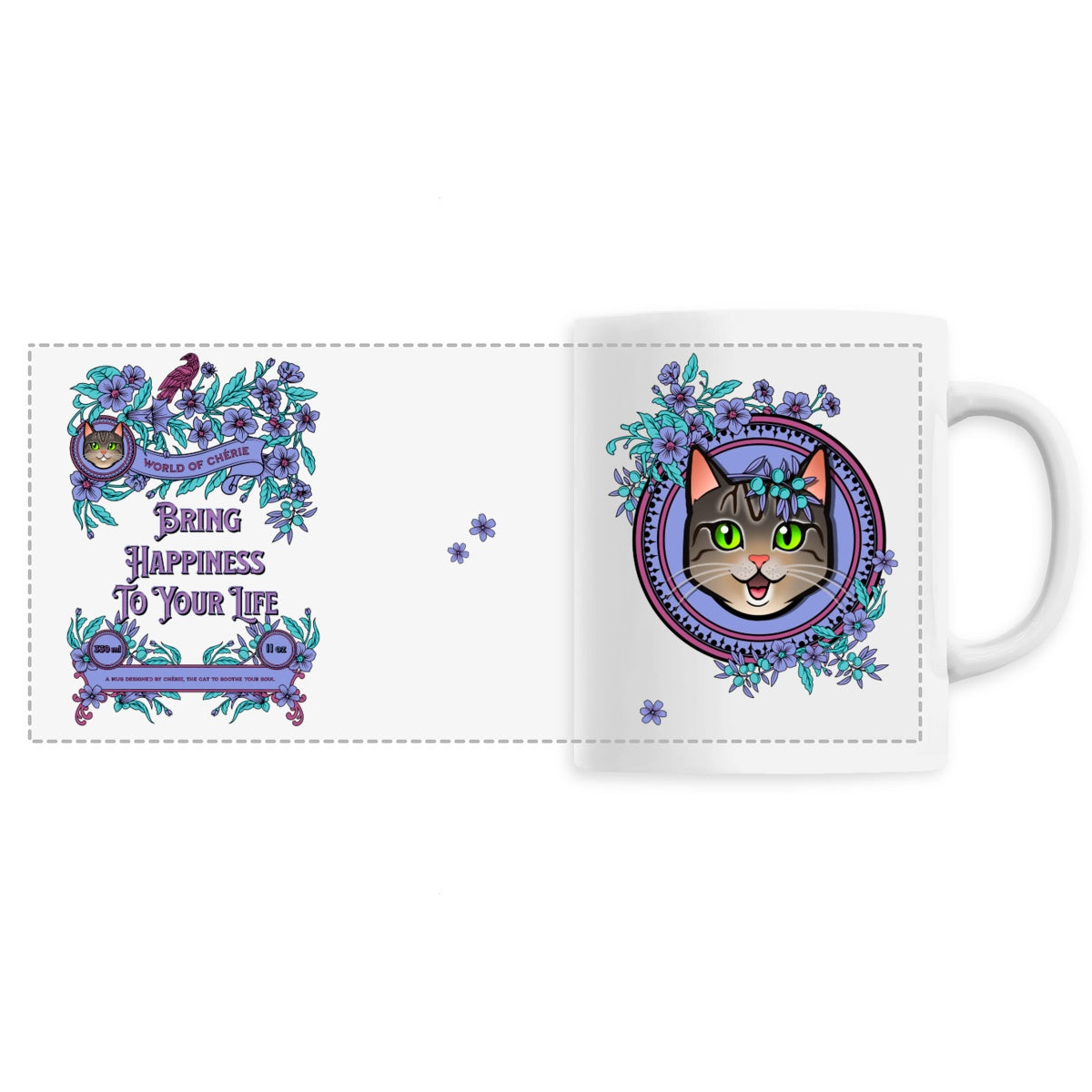 Mug "Squaff" - Col. Periwinkle