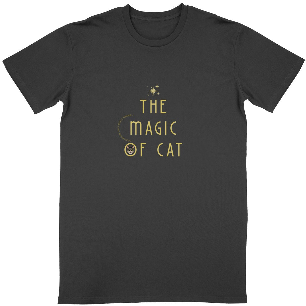 T-shirt Short-Sleeve Unisex - "The Magic of Cat"