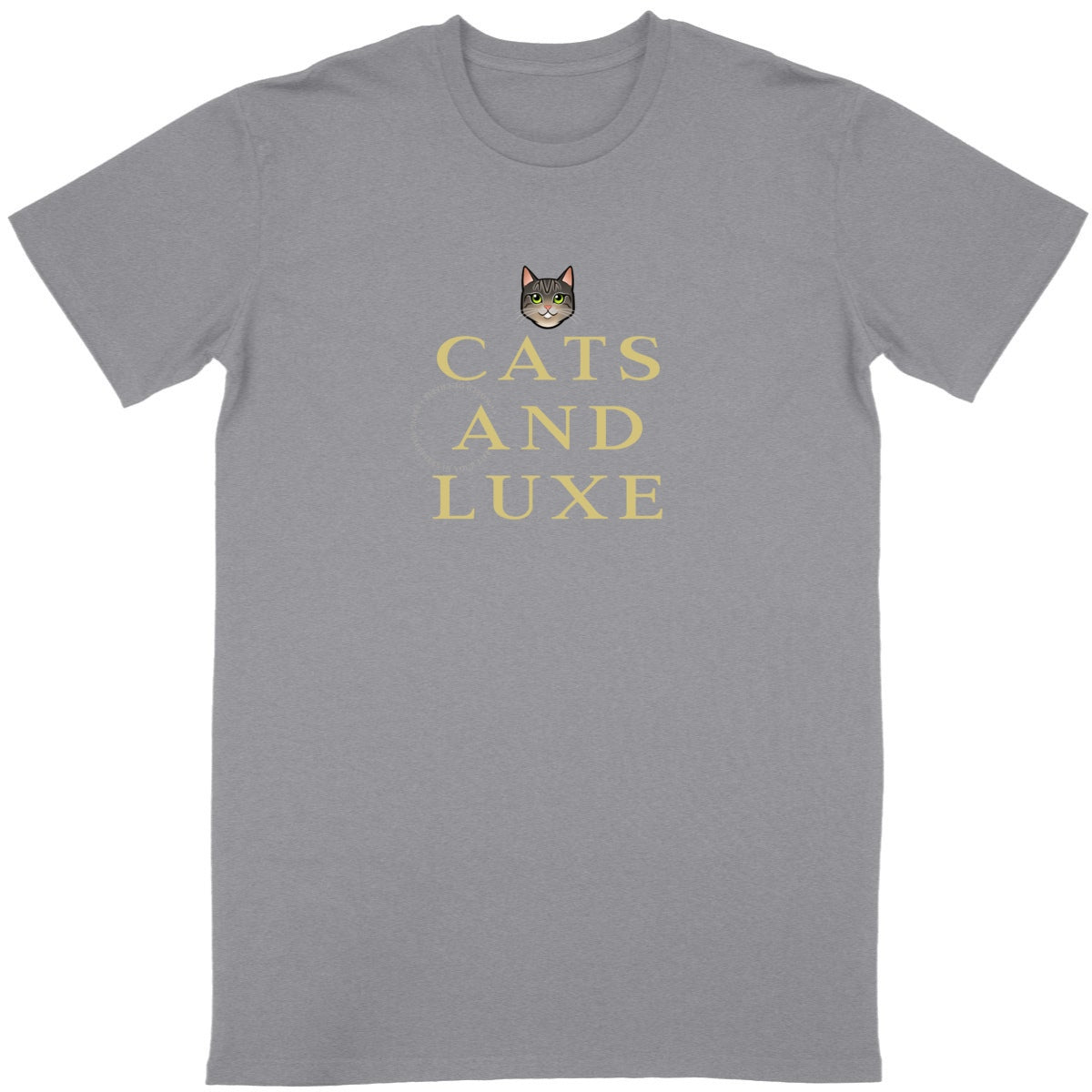 T-Shirt Short-Sleeve Unisex - "Cats and Luxe"
