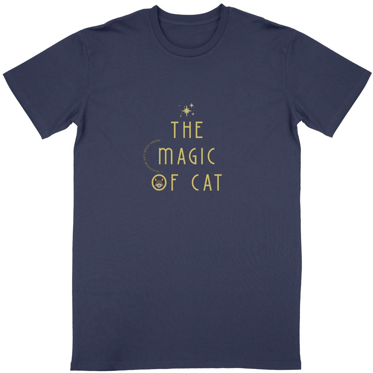 T-shirt Short-Sleeve Unisex - "The Magic of Cat"