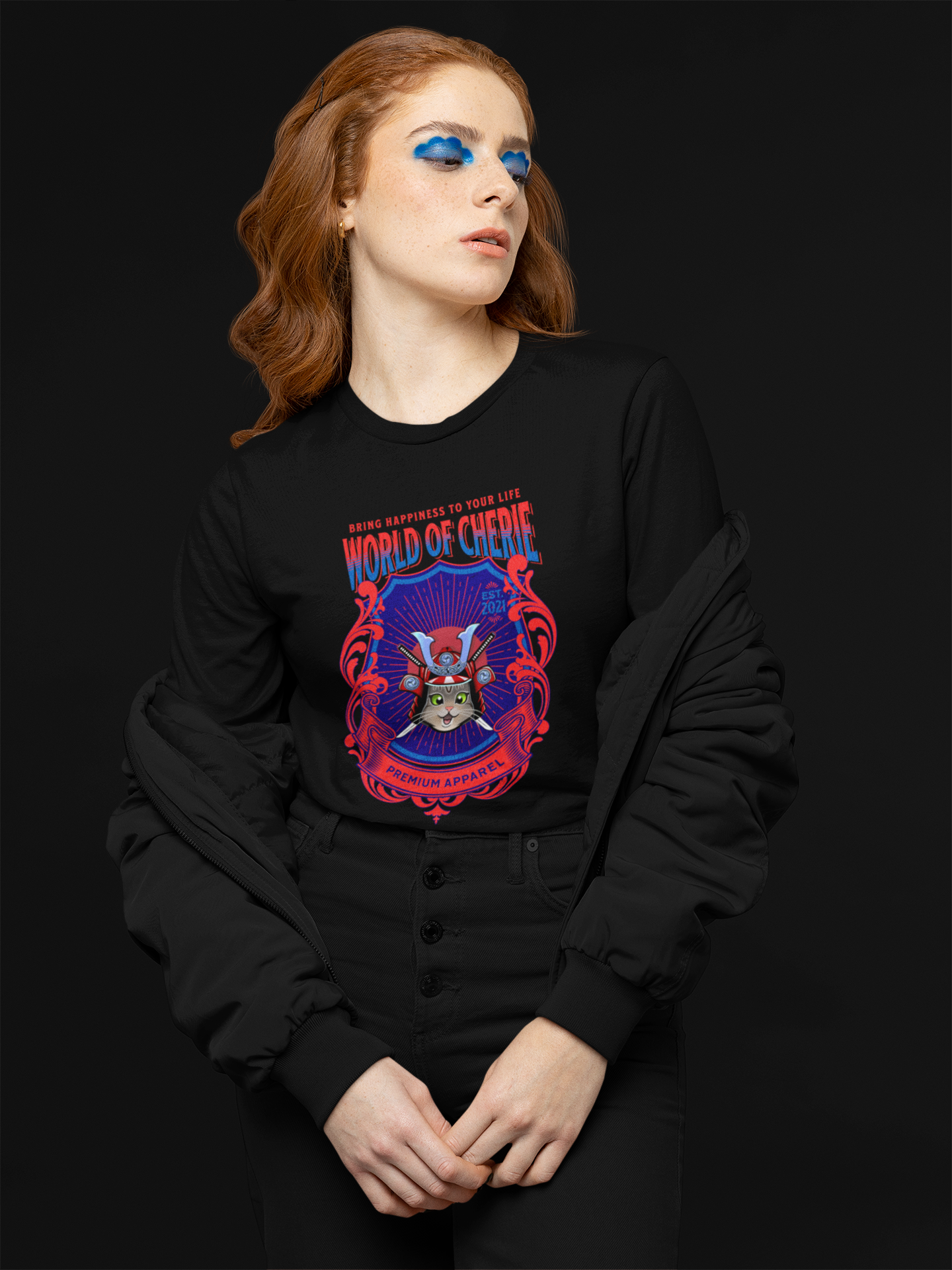 Long sleeve T-shirt Unisex - "Samurai"