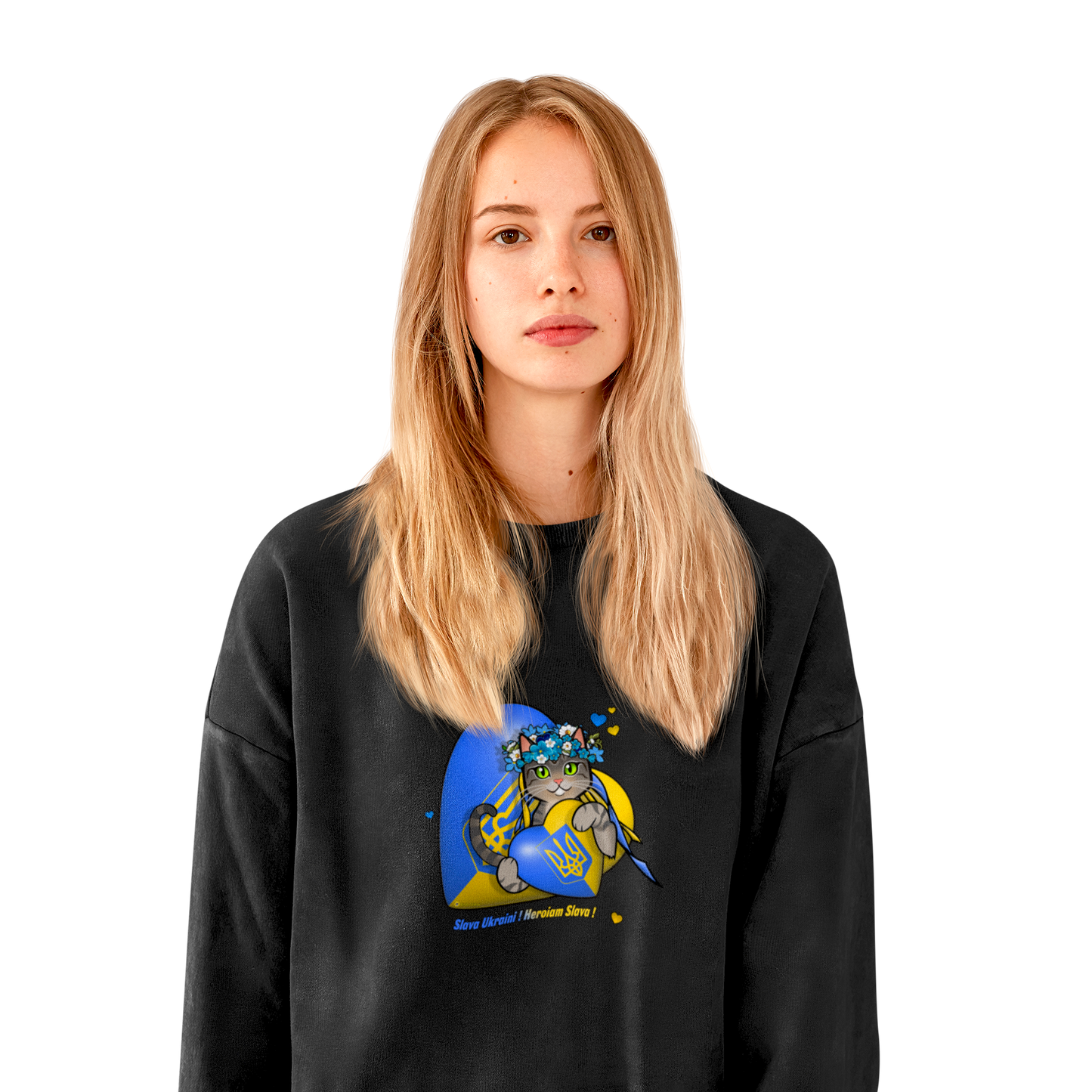 Sweatshirt Unisex - "Slava Ukraini"