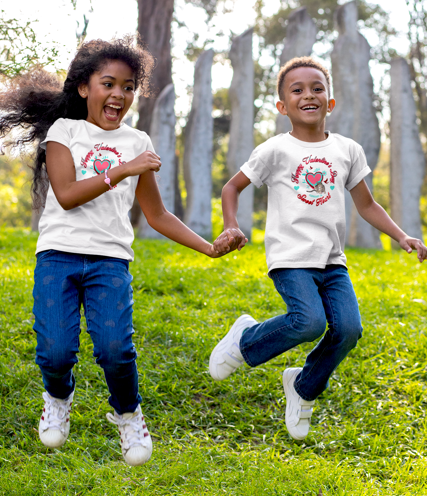 Child T-shirt Short-Sleeve - "Valentine's Day"