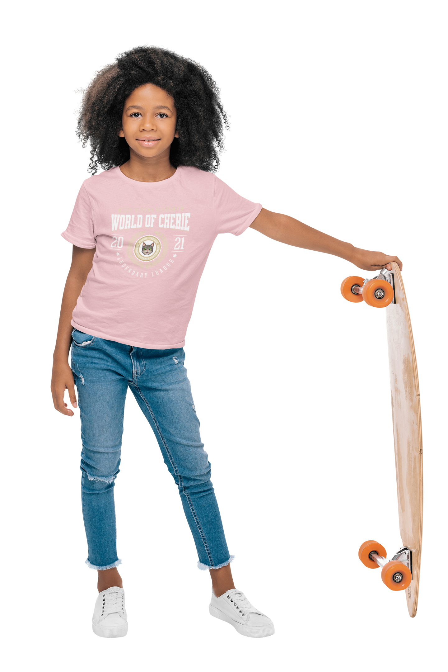 Child T-shirt Short-Sleeve - "Cat-titude Academy"