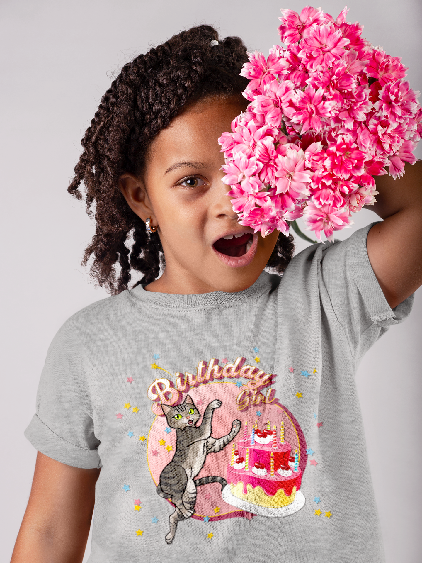 Child T-shirt Short-Sleeve - "Birthday Girl"