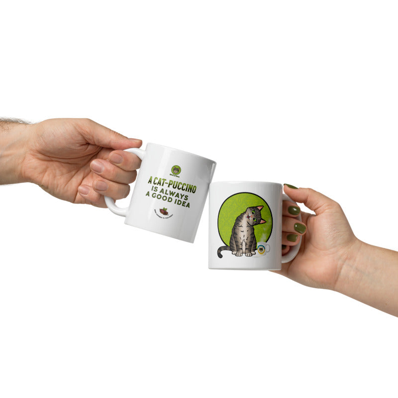 Mug - "Cat-puccino"