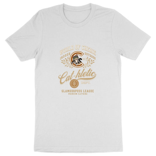 T-Shirt Short-Sleeve Unisex - "Cat-hletic"