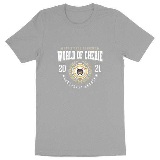 T-shirt Short-Sleeve Unisex - "Cat-titude Academy"