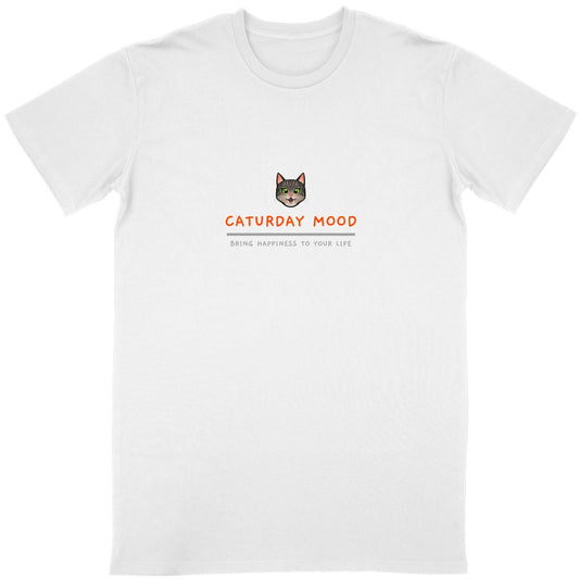T-Shirt Short-Sleeve Unisex - "Caturday Mood"