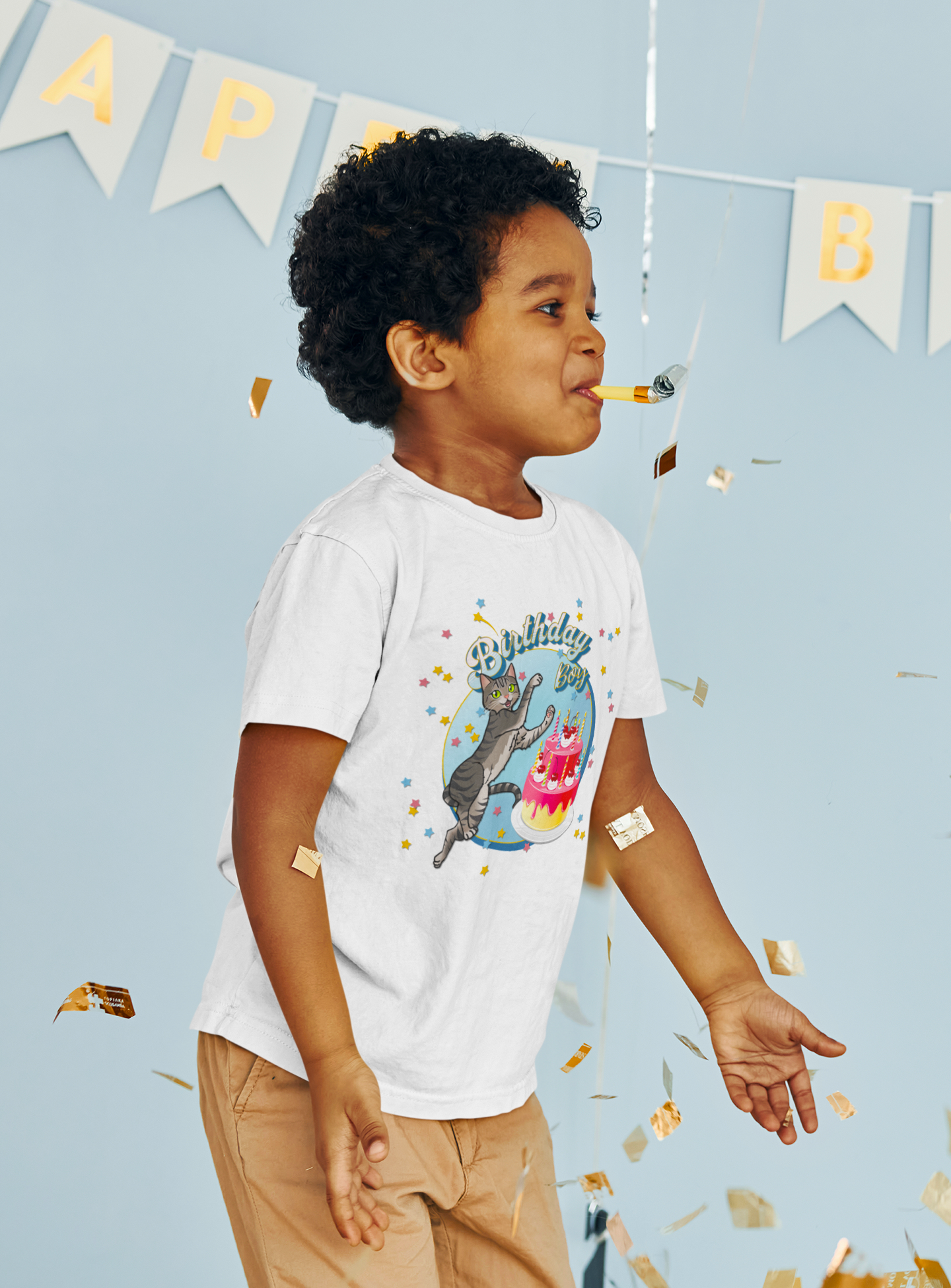 Child T-shirt Short-Sleeve - "Birthday Boy"